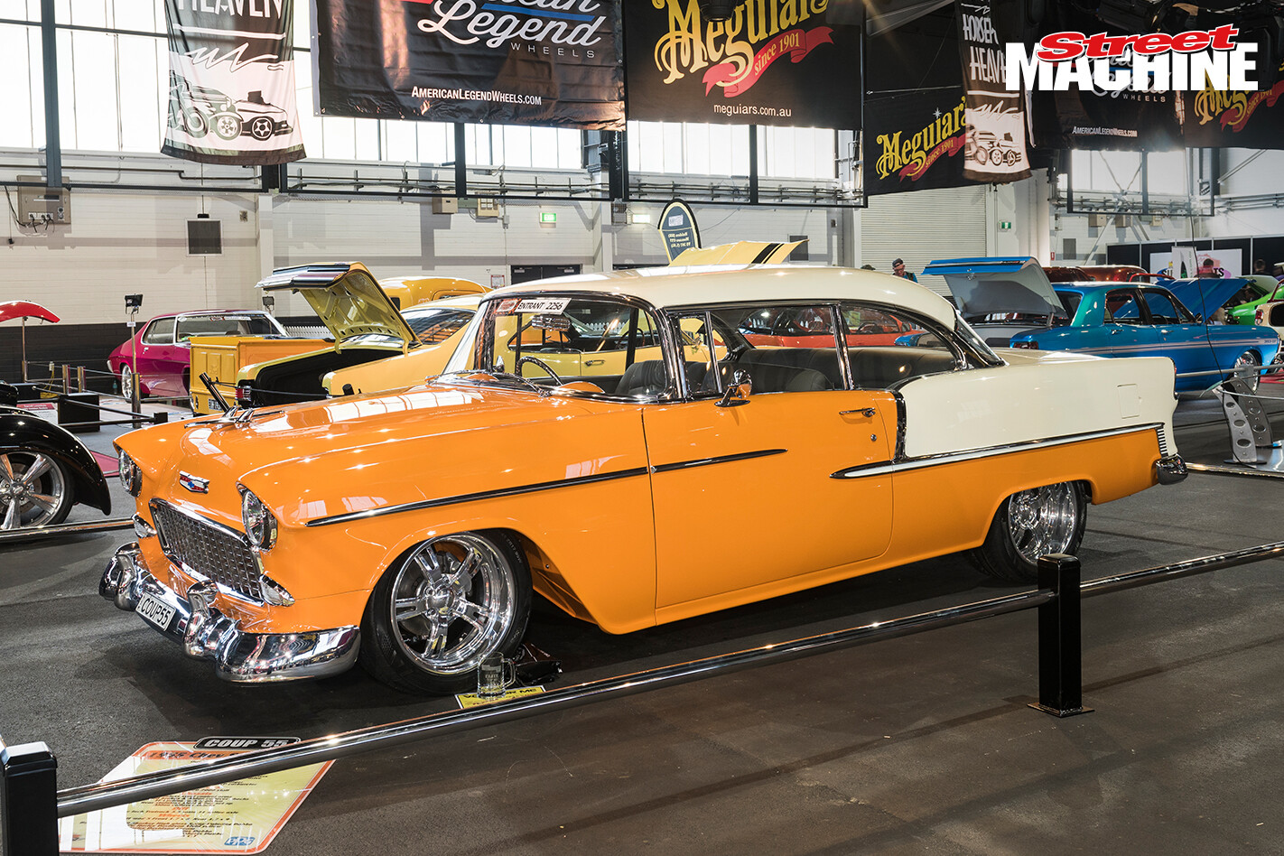 55 Chevy Blown 350 1