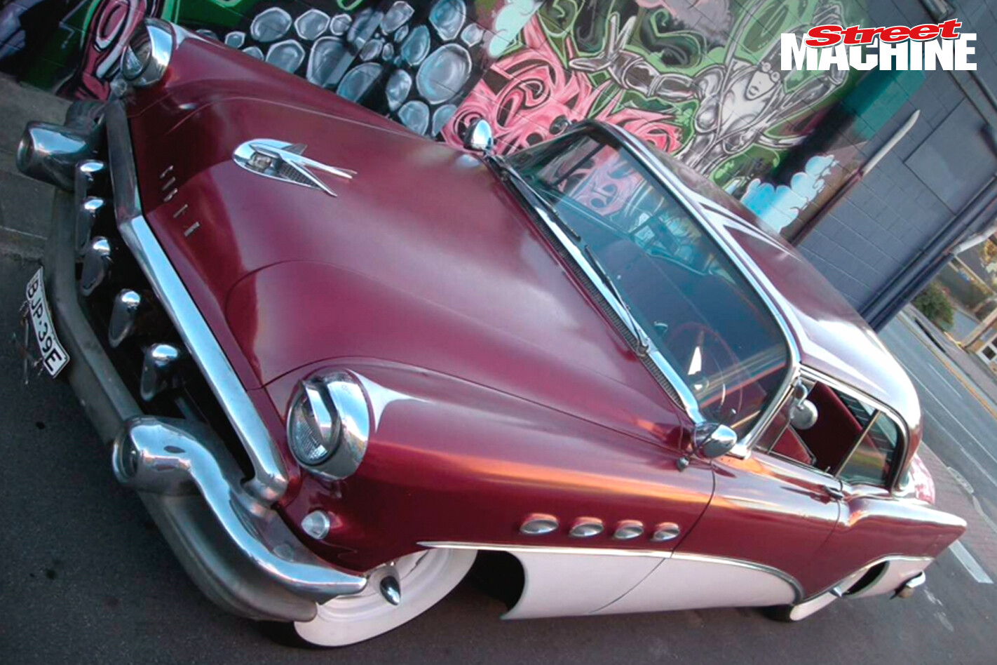 56 Buick Super Pillarless Coupe