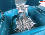 1957 Chev engine bay