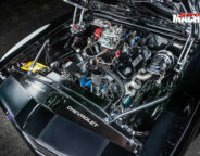 Chevrolet Camaro engine bay