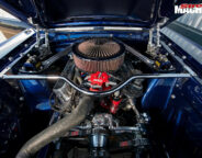Ford Mustang engine bay