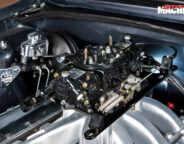 Holden VH Commodore engine bay