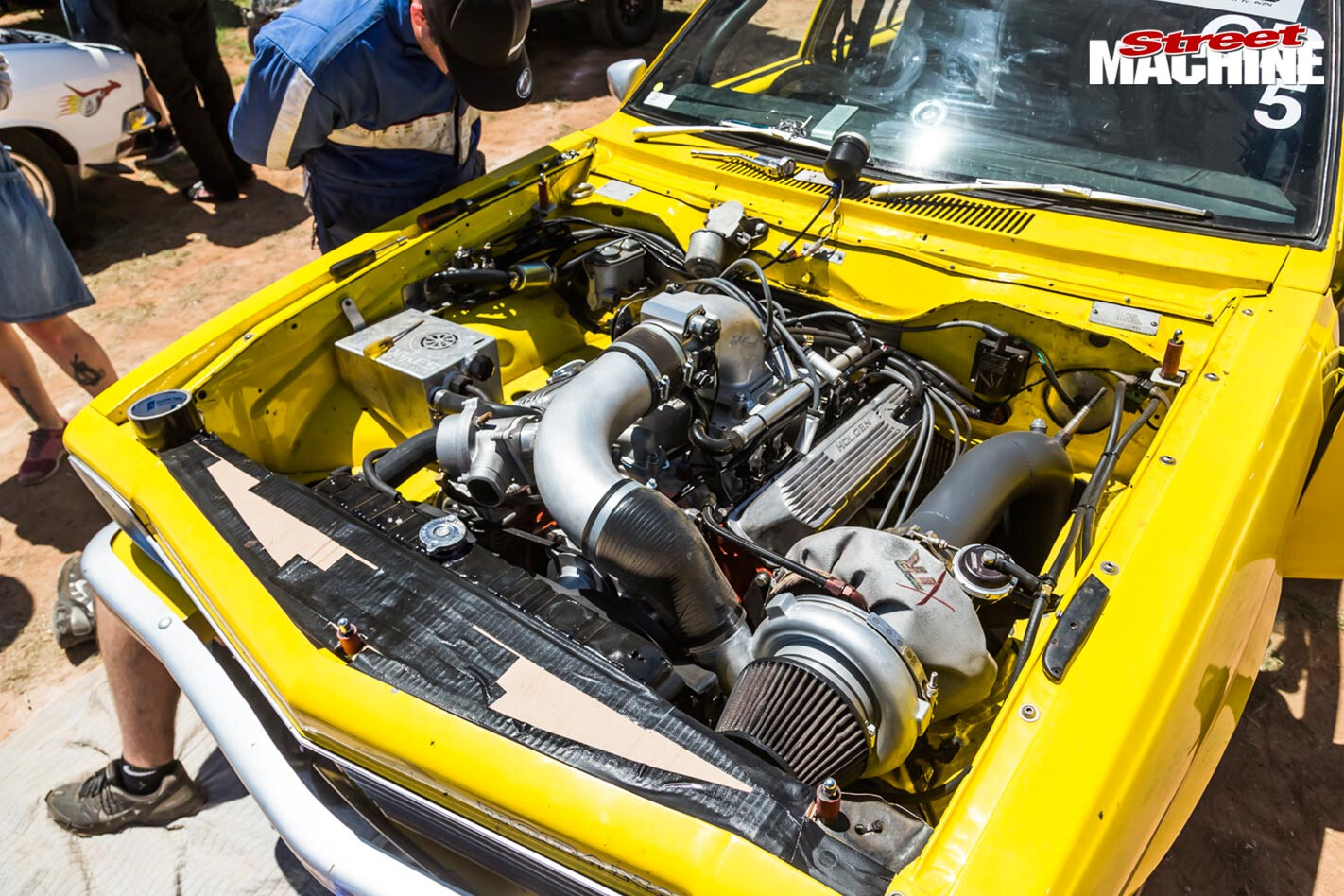 Holden Torana engine bay