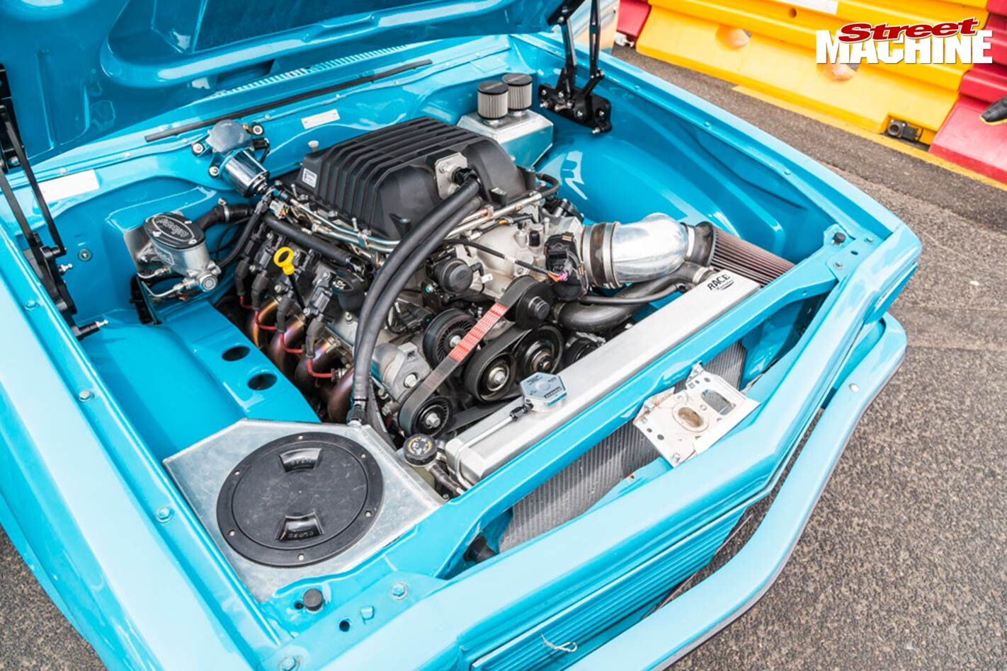 Holden LX Torana engine bay