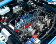 HOlden LC Torana engine bay