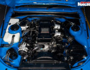 Holden VK Commodore engine bay