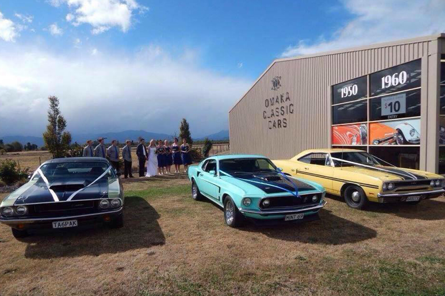 Adam Beaumont's wedding cars