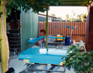 Outdoor spray booth