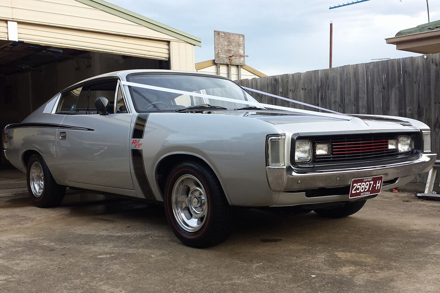 Sean Murphy's Chrysler Charger wedding car
