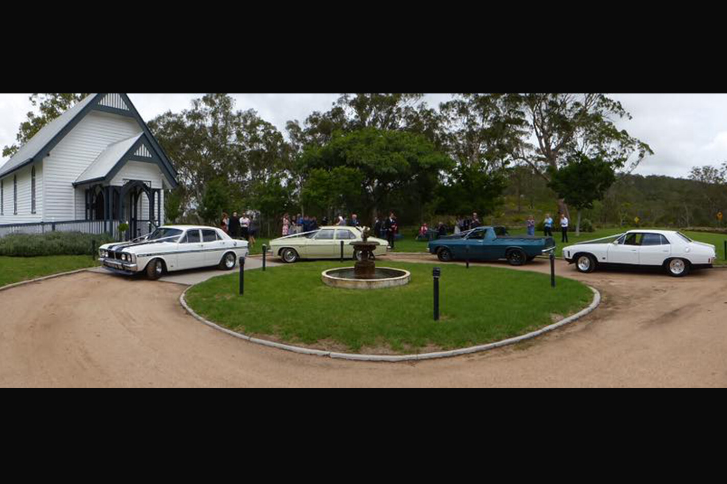James Turner's wedding cars