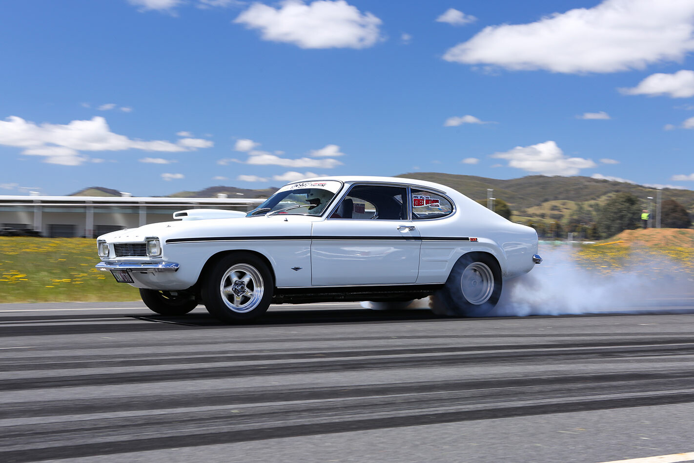 Ford Capri at Drag Challenge