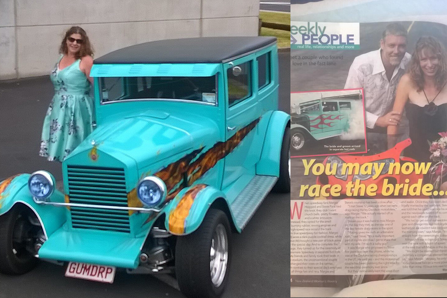 Amber Raudon hot rod