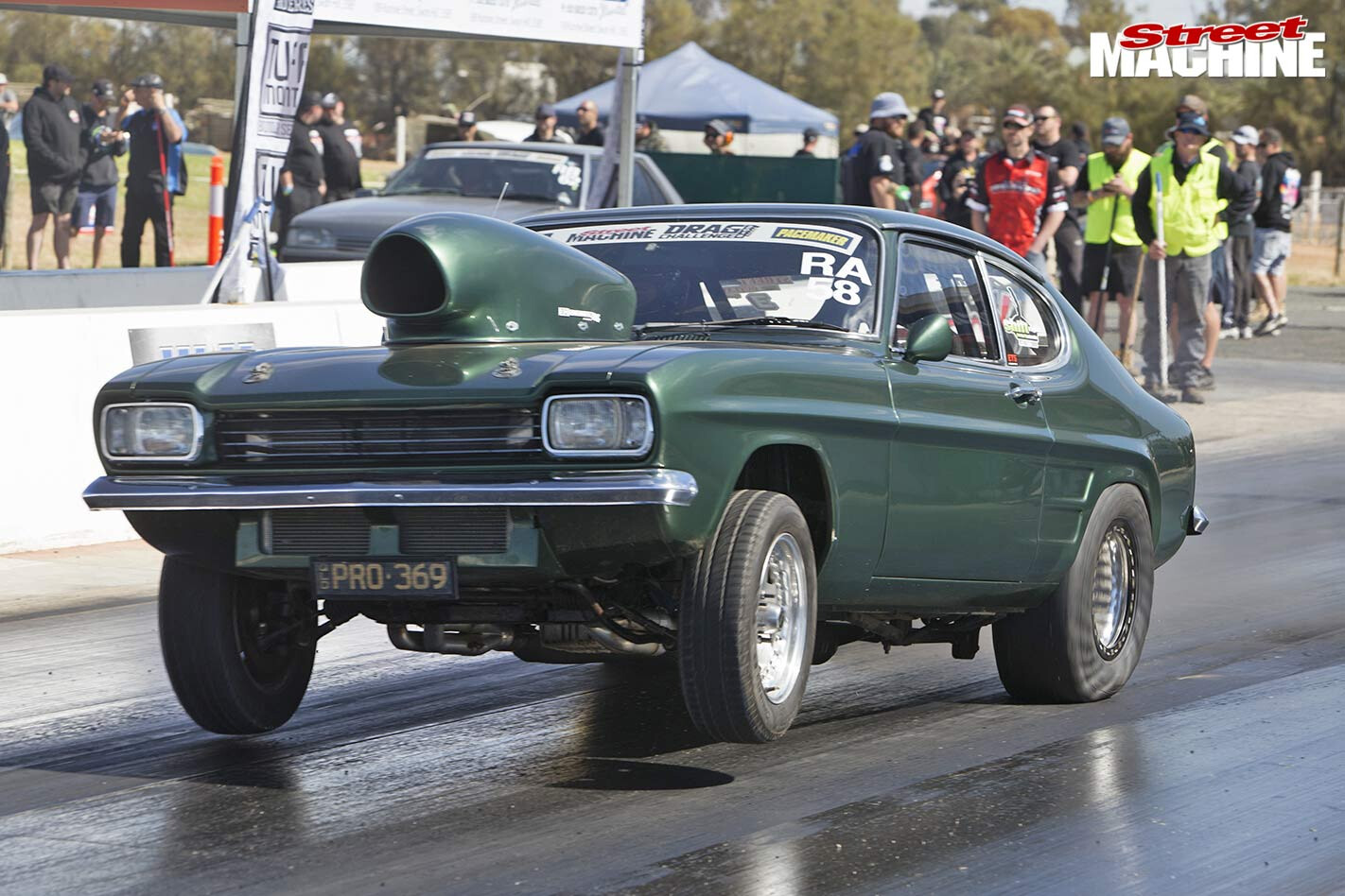 ford capri drag challenge