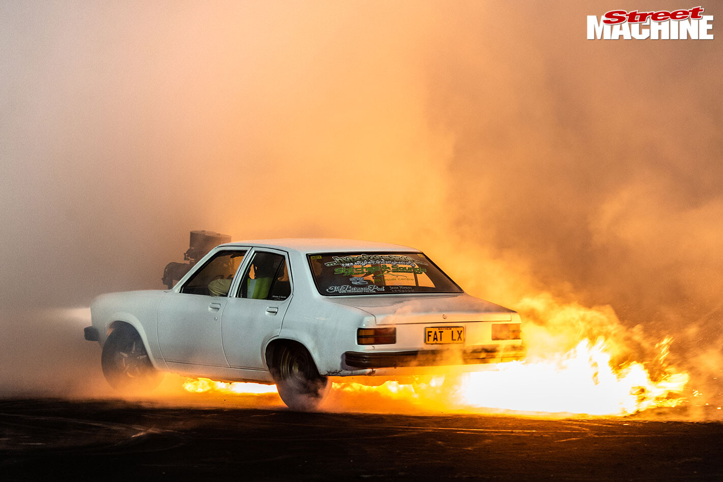 Wagga Wagga burnouts Torana