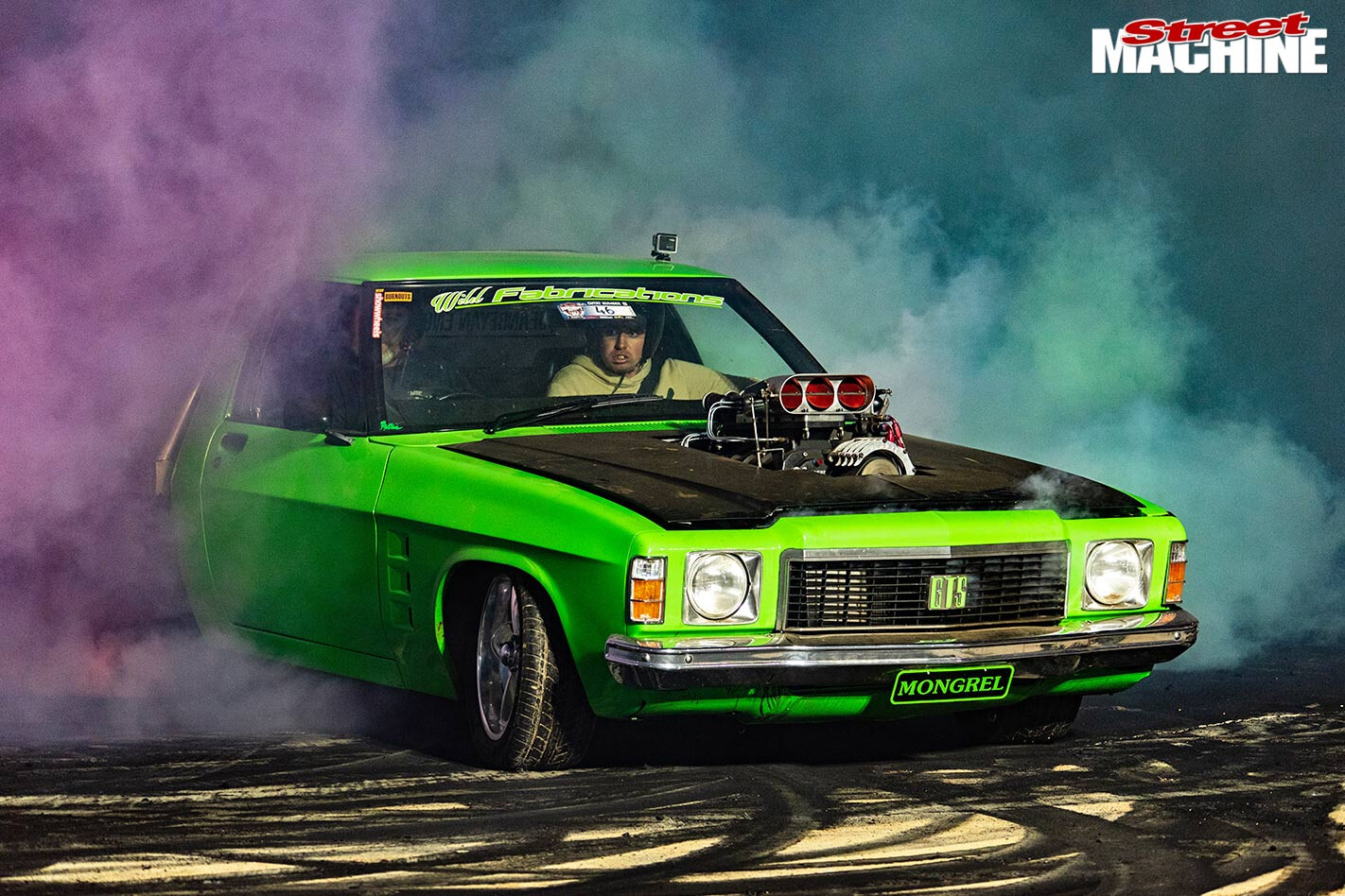 Wagga Wagga burnouts Holden ute