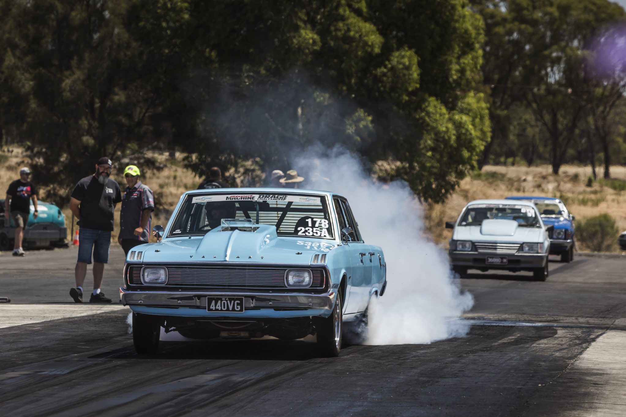 Street Machine Events Aaron James VF Valiant 7