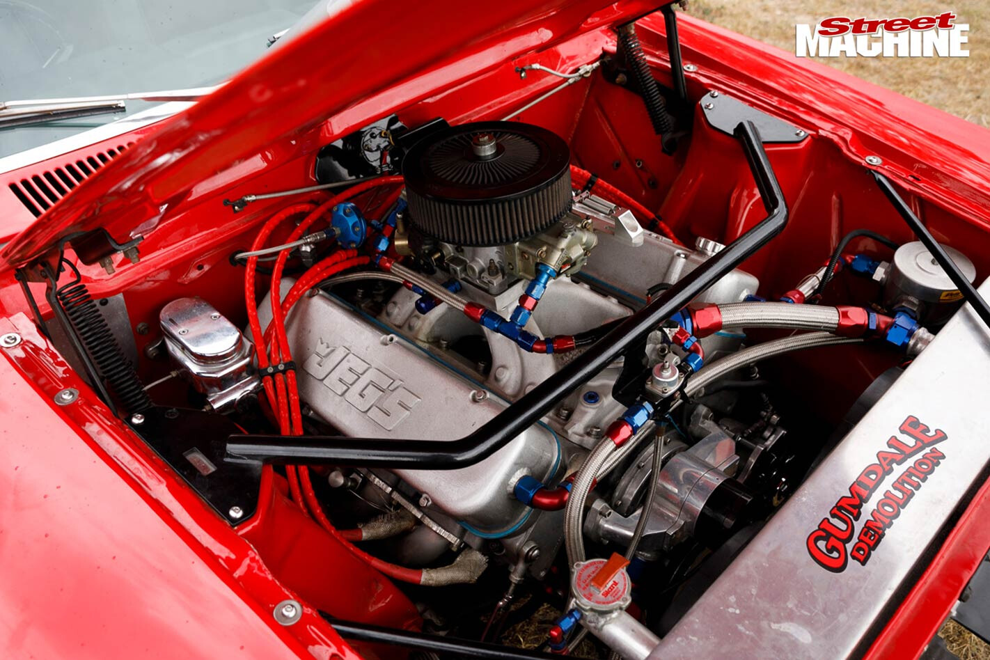 AMC Javelin engine bay