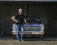 Street Machine Events Andrew Holdsworth Kool Wrap GTA Fairlane Portrait