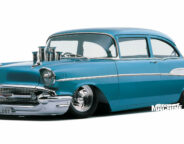 Street Machine Features Anthony Sant 57 Chev 22 Wm