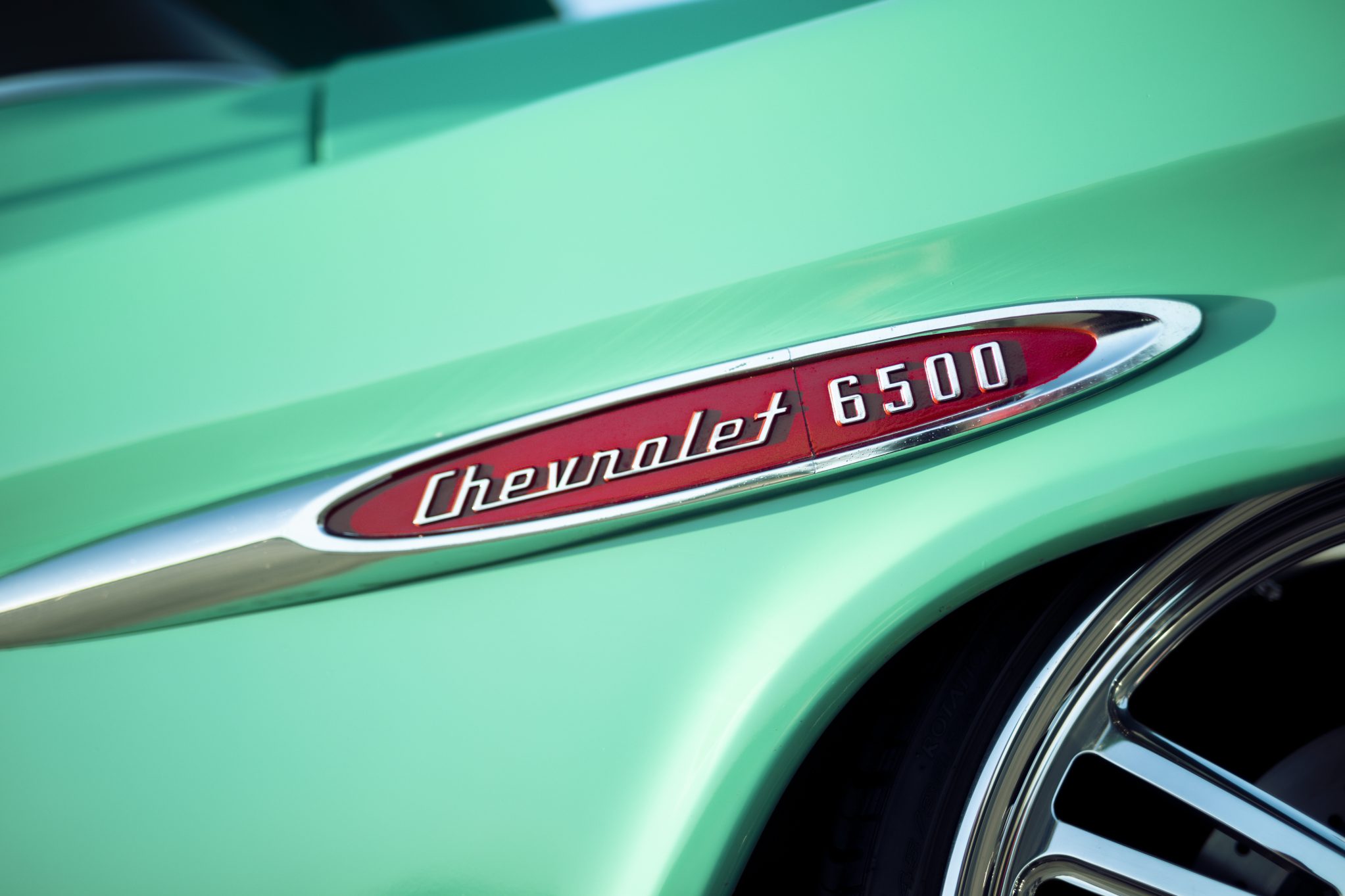 Street Machine Features Ashton Camilleri 1955 Chev Badge