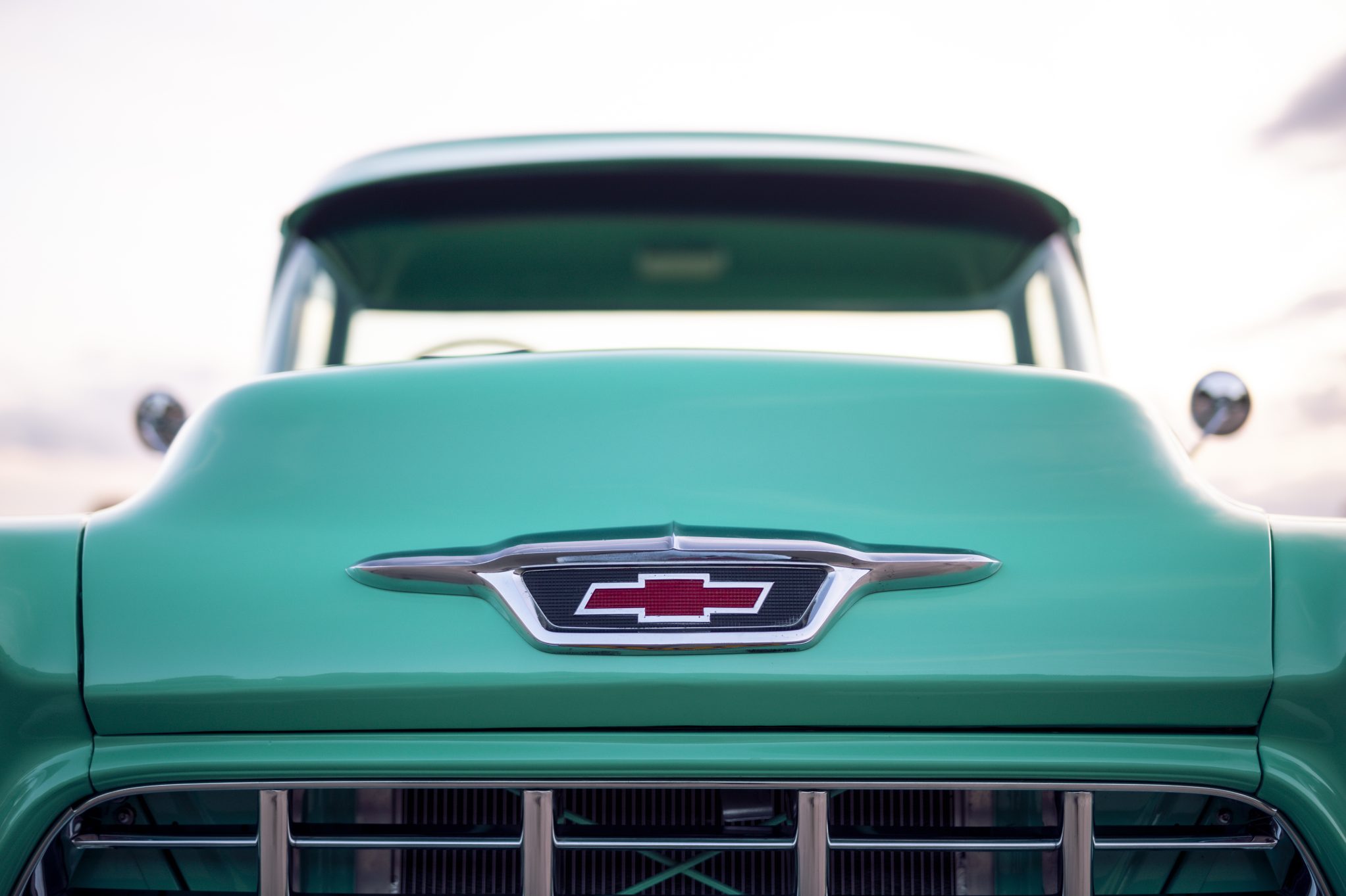 Street Machine Features Ashton Camilleri 1955 Chev Grille Badge