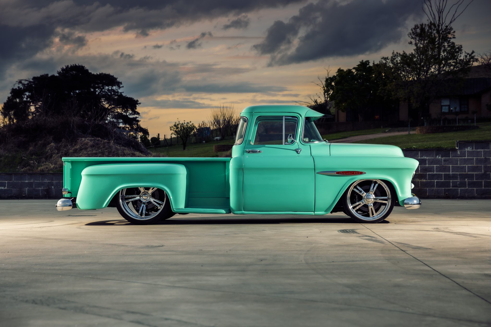 Street Machine Features Ashton Camilleri 1955 Chev Side
