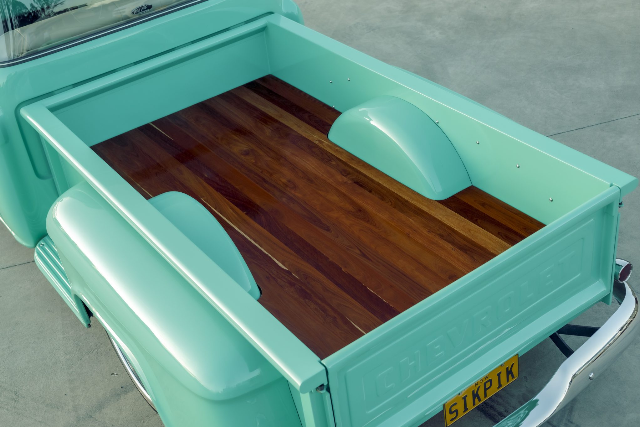 Street Machine Features Ashton Camilleri 1955 Chev Tray