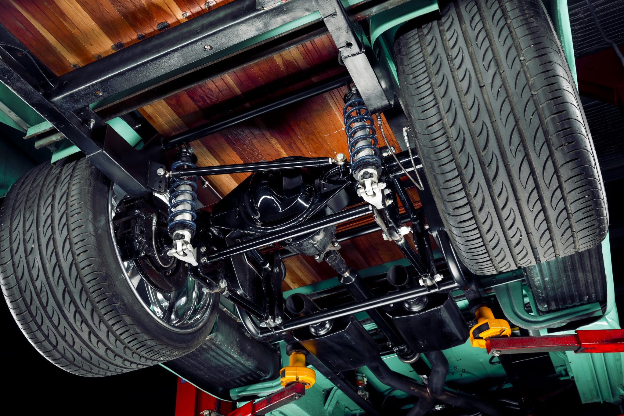 Street Machine Features Ashton Camilleri 1955 Chev Under