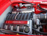 Austin Healey engine bay