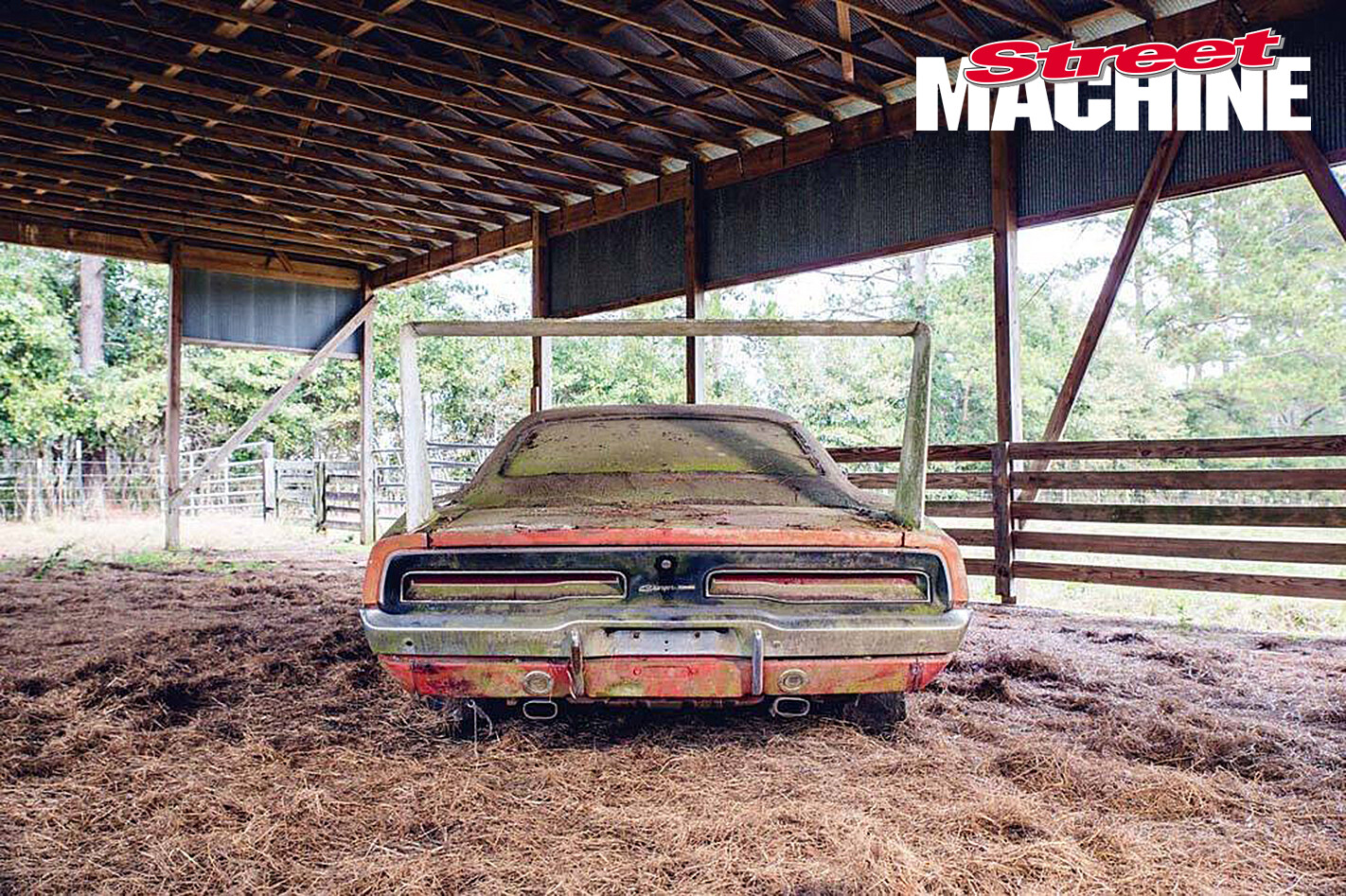 Barn Find Dodge Daytone Rear
