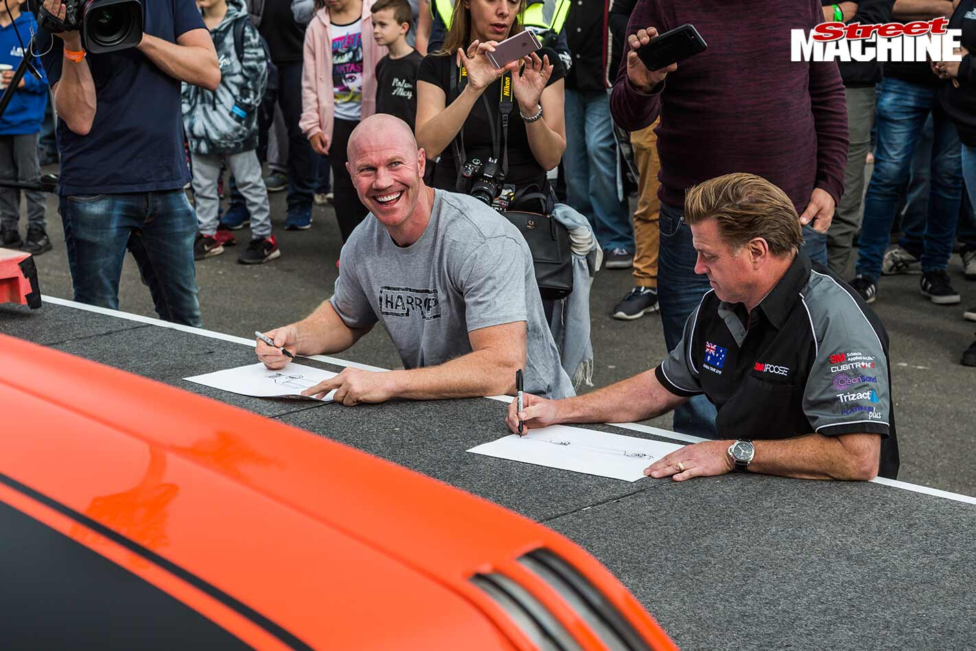 Barry Hall and Chip Foose