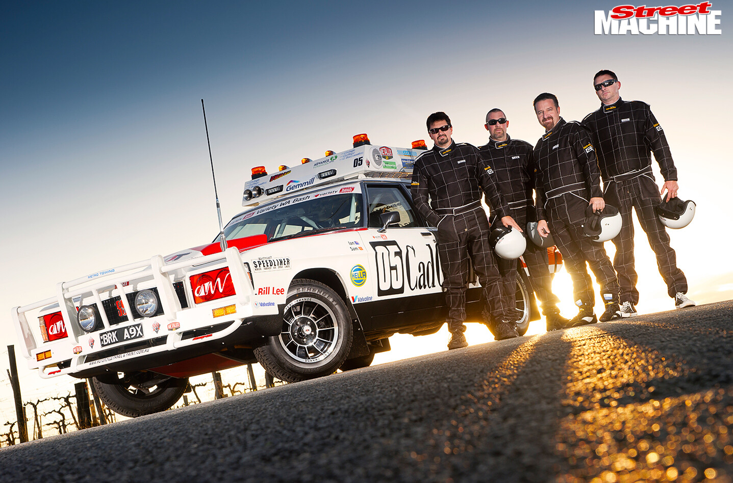 Bash -Holden -Statesman -crew