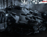 Batman vs superman batmobile