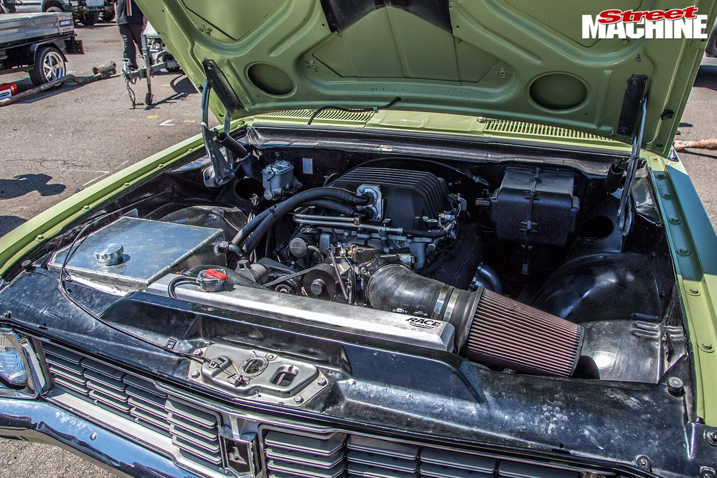 Holden Kingswood engine bay