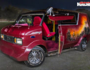 Bedford Van gullwing doors