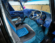 Bedford van interior front