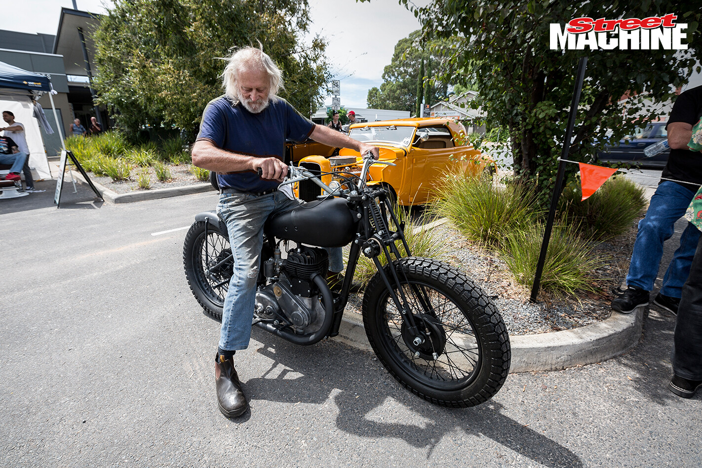 Black Motorbike