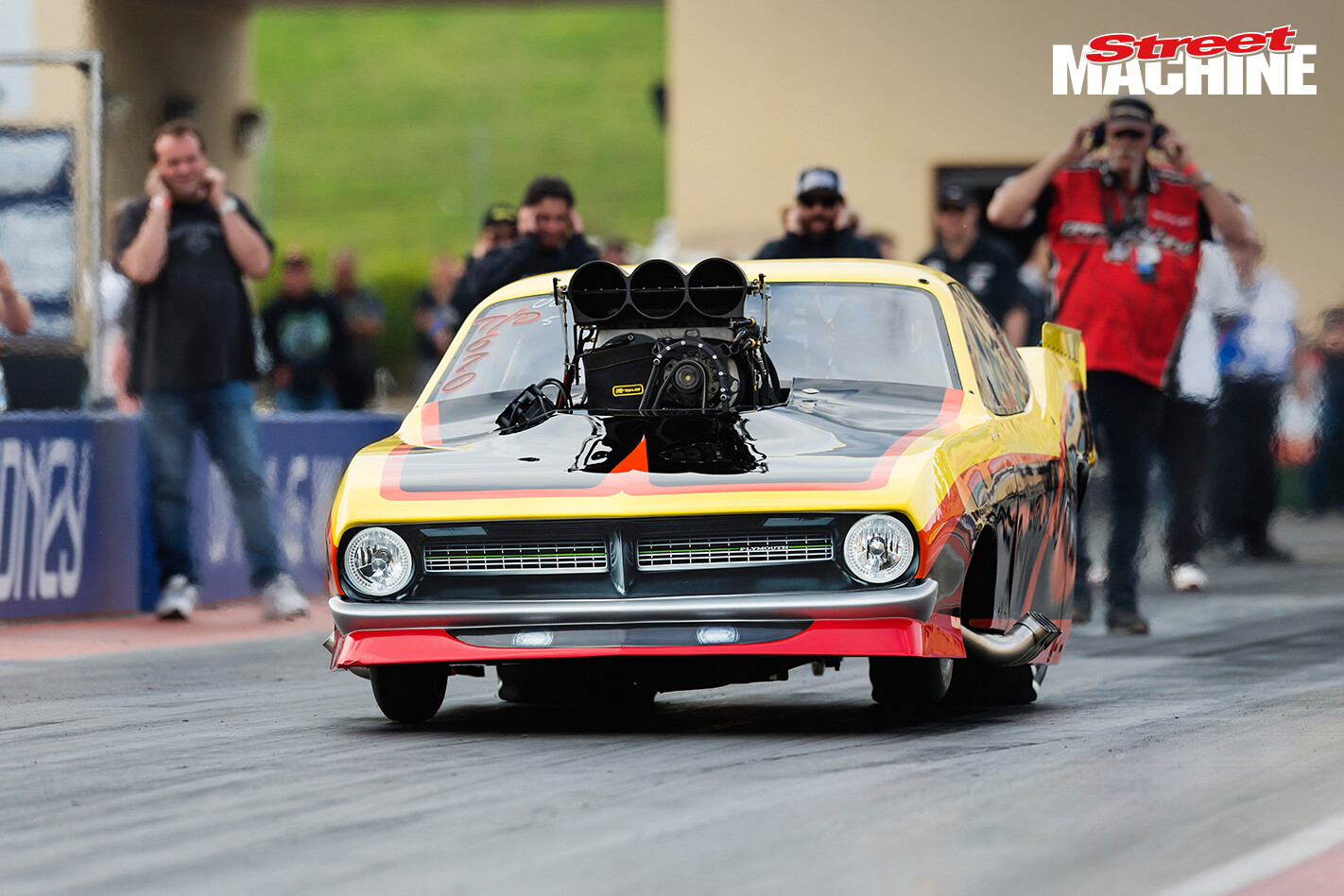 Blown Door Slammer Drag Car