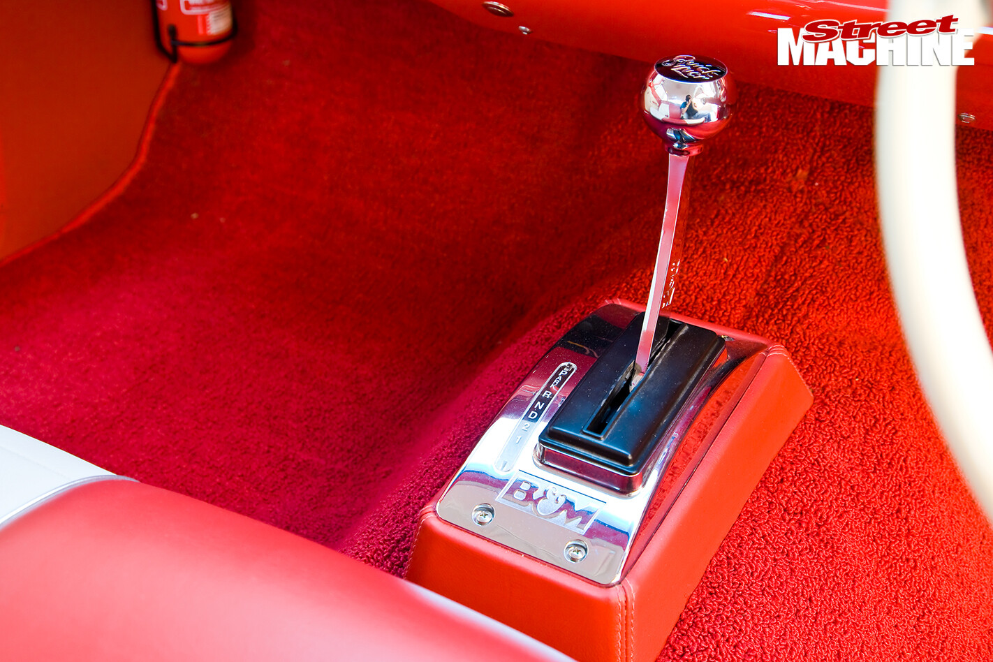 Blown -Plymouth -Belvedere -gearstick