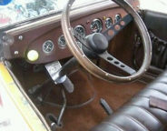 Bonzo's Model T interior