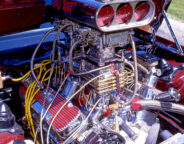 braided line in engine bay