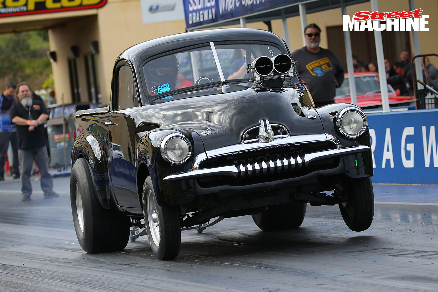 Brumby FJ Ute Blown Drag Race 2