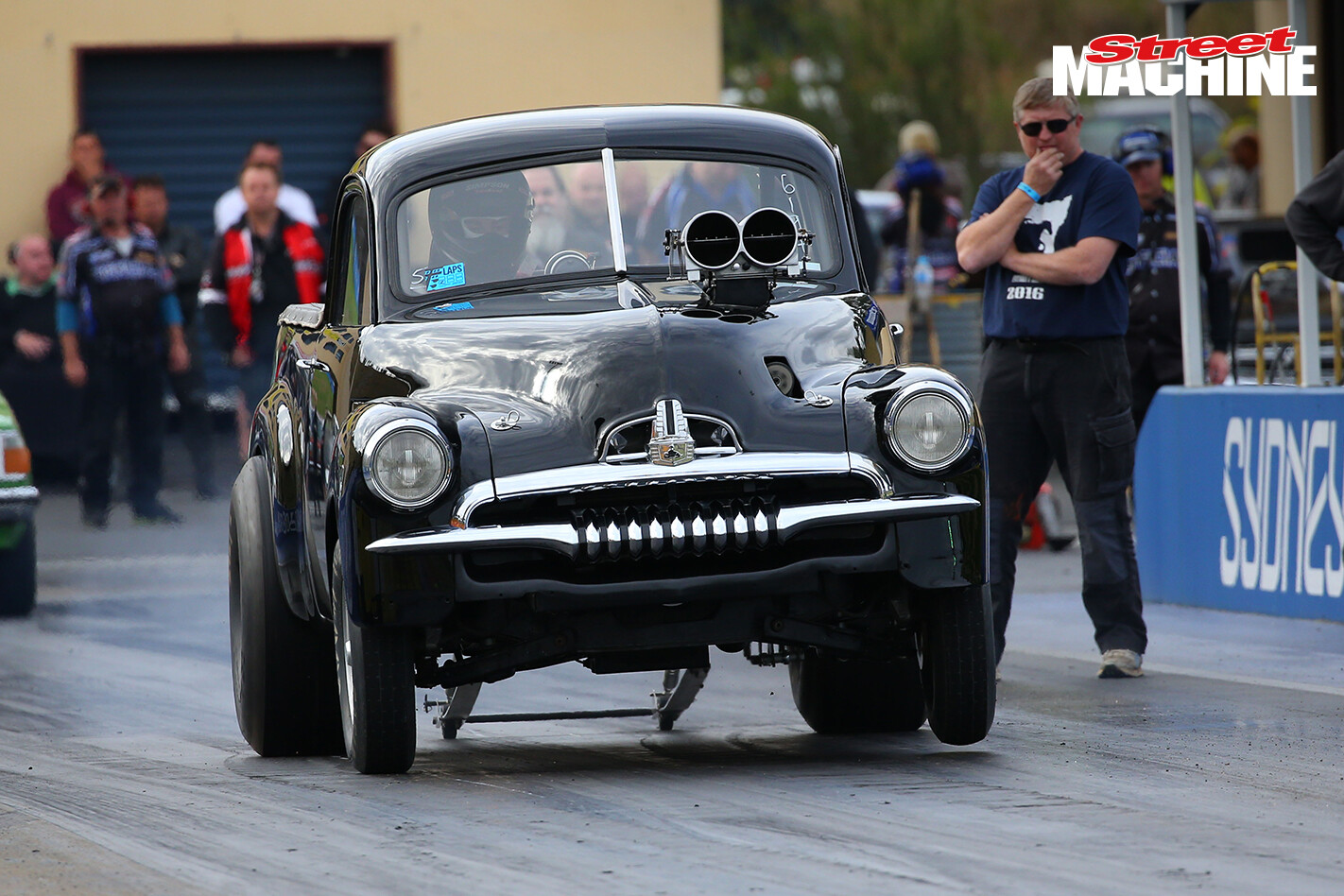 Brumby FJ Ute Blown Drag Race 5