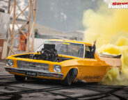SYCO HQ Holden ute burnout