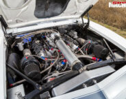 Chev Camaro engine bay