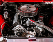 Chevrolet Camaro engine bay