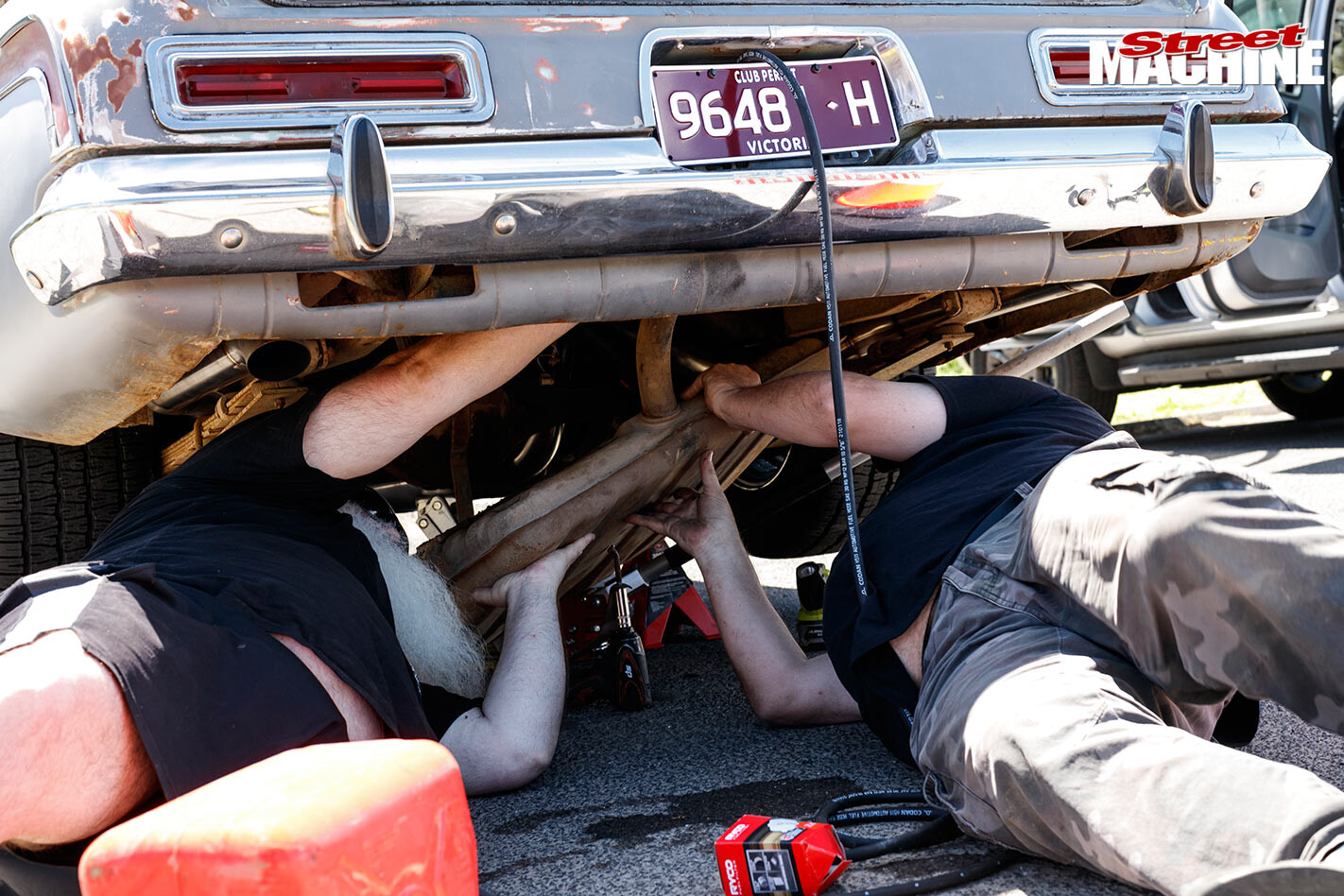 fixing the fuel tank