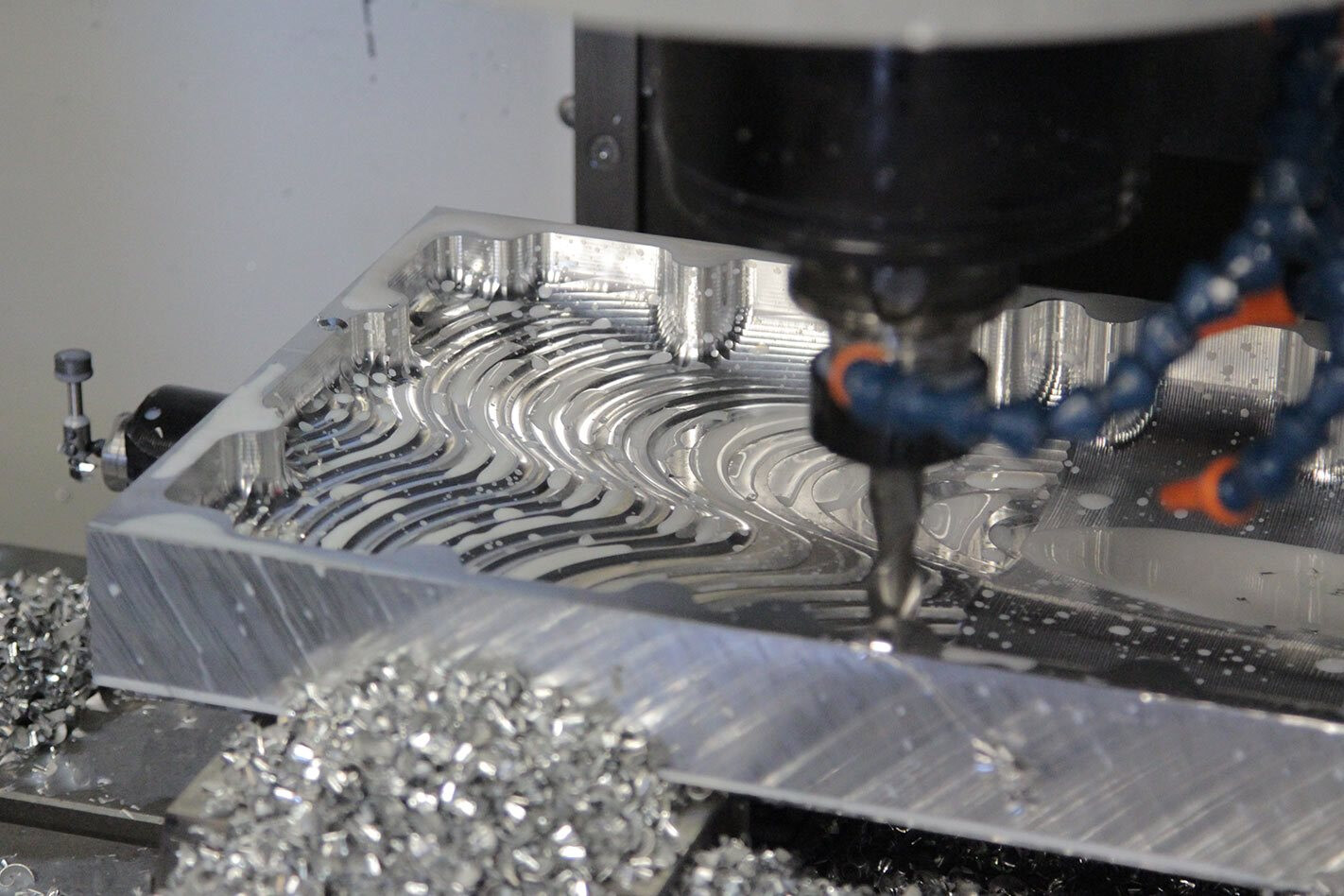 Carnage MX5 rocker covers being machined