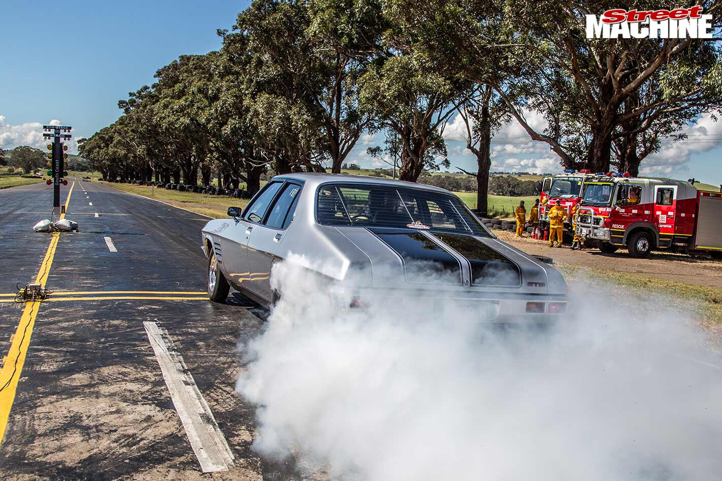 Holden HQ Casterton street drags