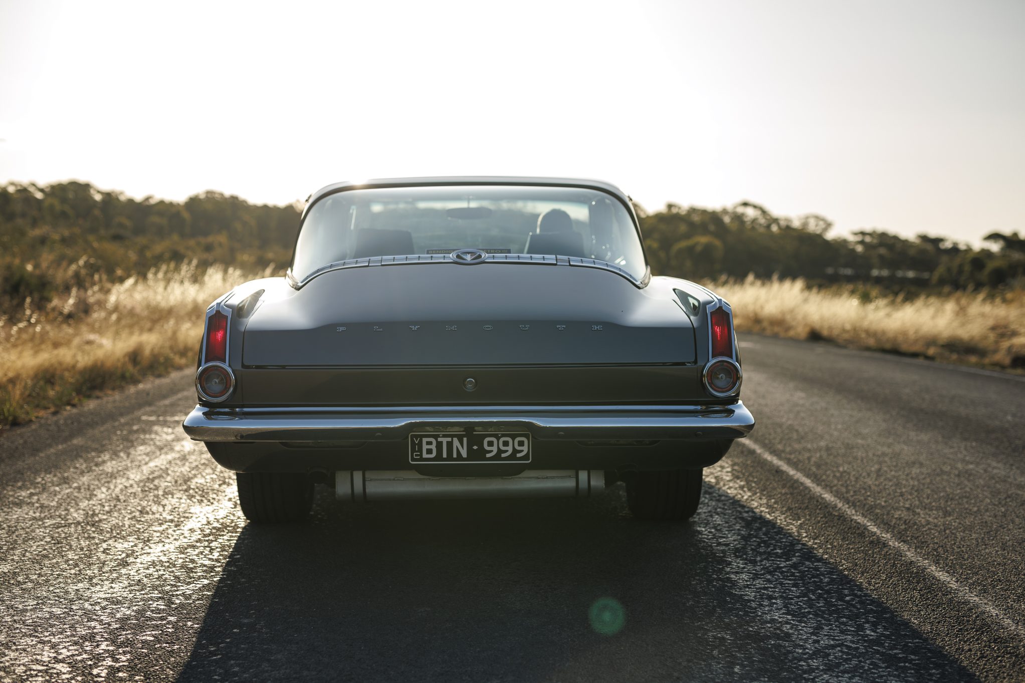 Street Machine Features Charlie Allen Plymouth Barracuda Rear